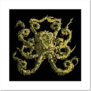 Mechanical Octopus Posters and Art